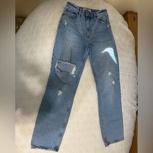 Abercrombie 90s straight ultra high rise jeans